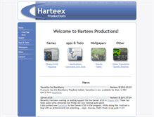Tablet Screenshot of harteex.com